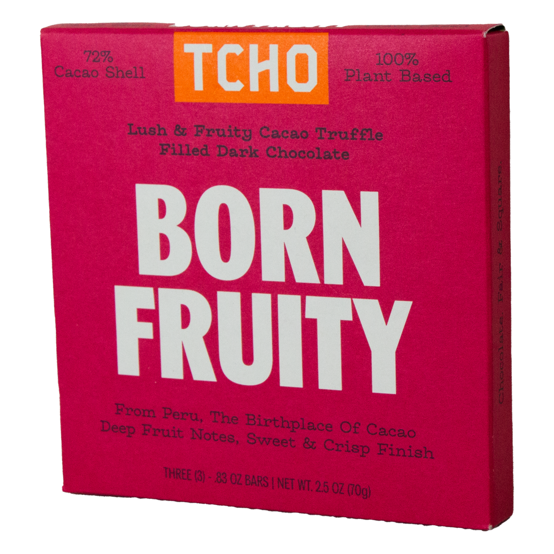 TCHO - Born Fruity Dark Chocolate Bars