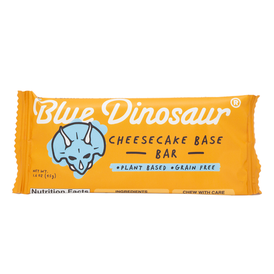 Blue Dinosaur Plant Based Bars