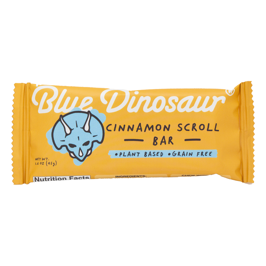 Blue Dinosaur Plant Based Bars