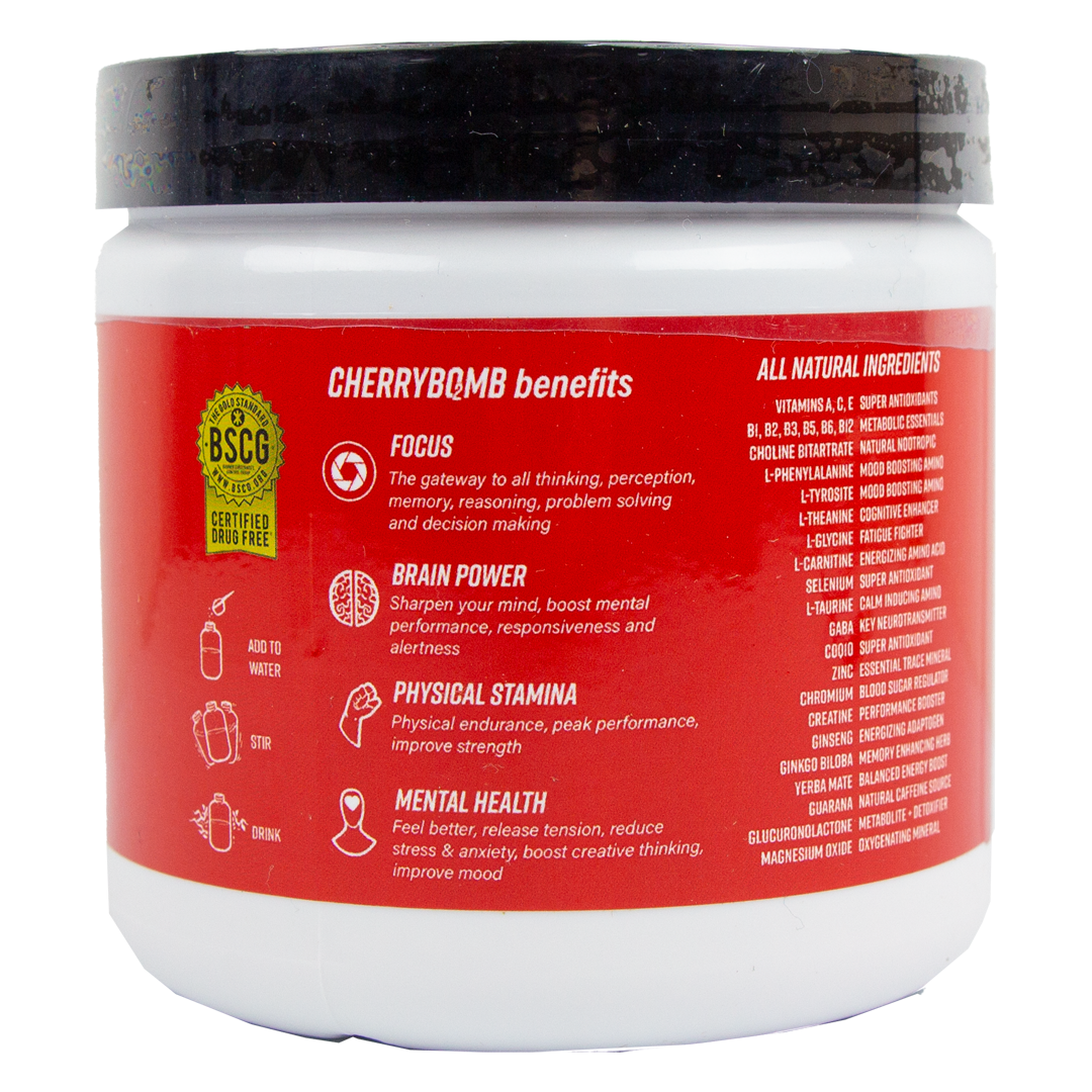 Cherry Bo2mb - Brain Energy Mix Tub