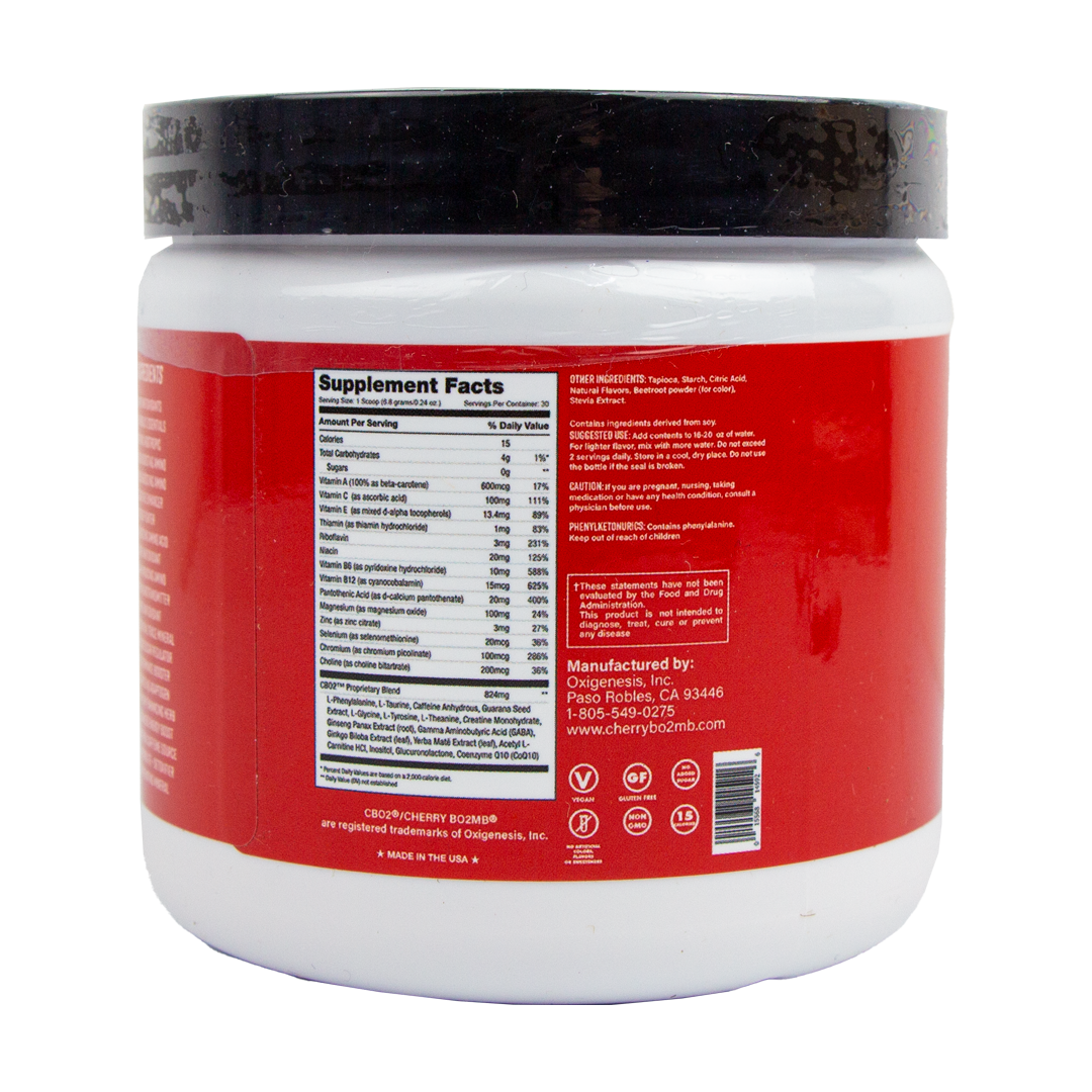 Cherry Bo2mb - Brain Energy Mix Tub