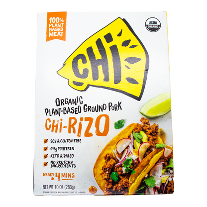 CHi - Organic Plant Based Pork Chi-Rizo (In Store Pick-up Only)