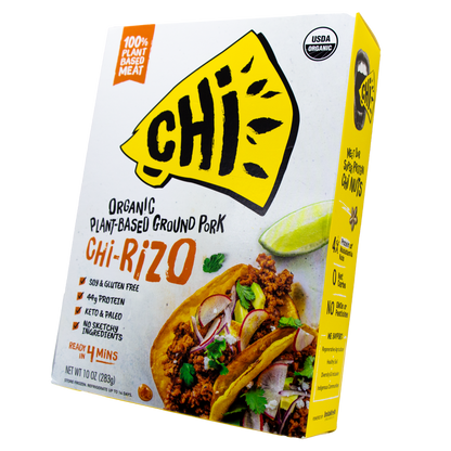 CHi - Organic Plant Based Pork Chi-Rizo (In Store Pick-up Only)