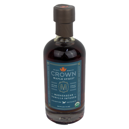 Crown Maple Syrup - Madagascar Vanilla Infused (8.5 oz) - Store Pick-Up Only