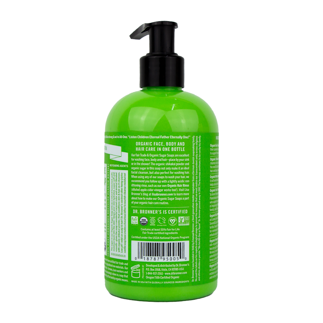 Dr. Bronner's - 4 in 1 - Lemongrass Lime Sugar Soap - (12 oz)