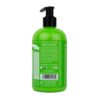 Dr. Bronner's - 4 in 1 - Lemongrass Lime Sugar Soap - (12 oz)