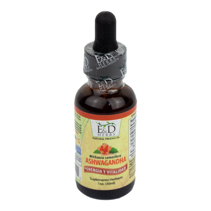 E&D Herbs - Ashwagandha Tincture