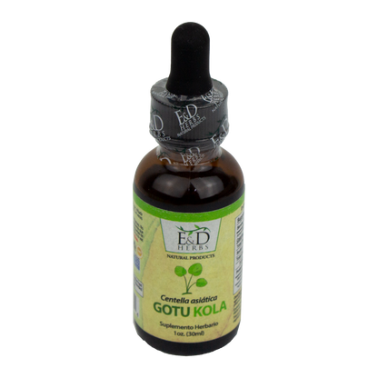 E&D Herbs - Gotu Kola Tincture