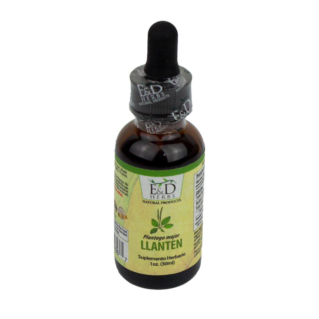 E&D Herbs - Llanten Tincture