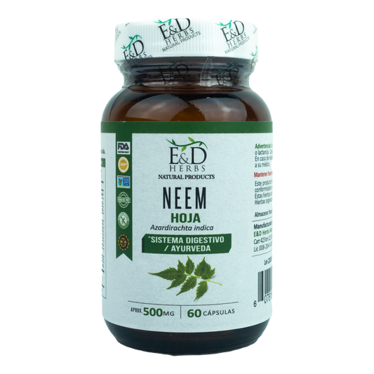 E&D Herbs - Neem (Cápsulas)