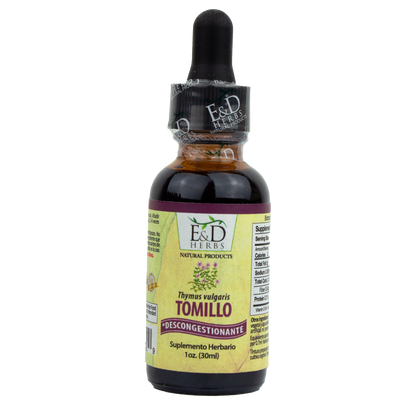 E&D Herbs - Tomillo Tincture