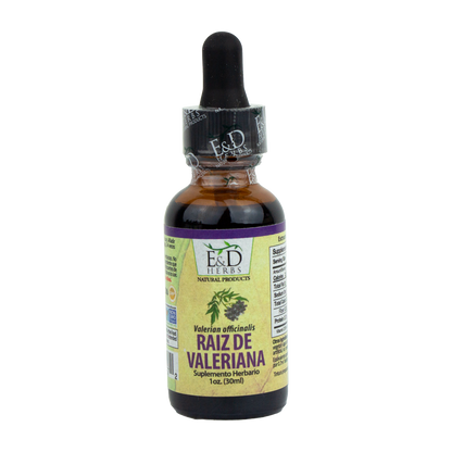 E&D Herbs - Raíz de Valeriana Tincture