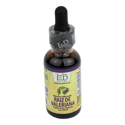 E&D Herbs - Raíz de Valeriana Tincture