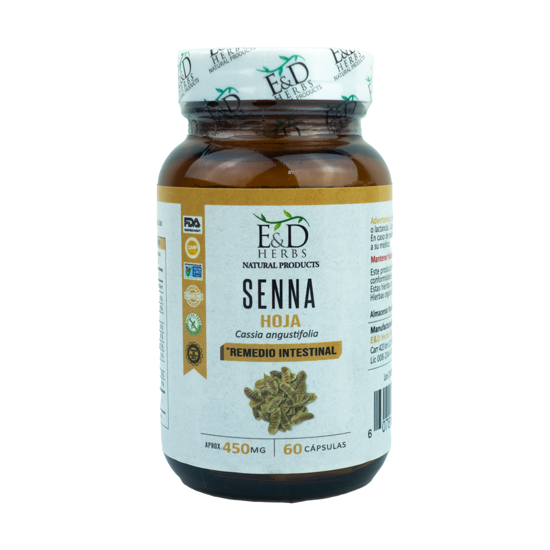 E&D Herbs - Senna (Cápsulas)