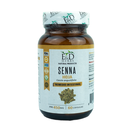 E&D Herbs - Senna (Cápsulas)