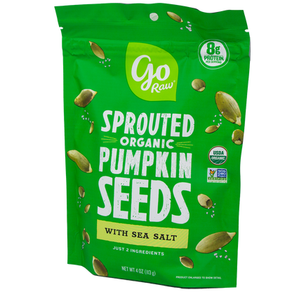 Go Raw - Sprouted Organic Pumpkin Seeds - Sea Salt