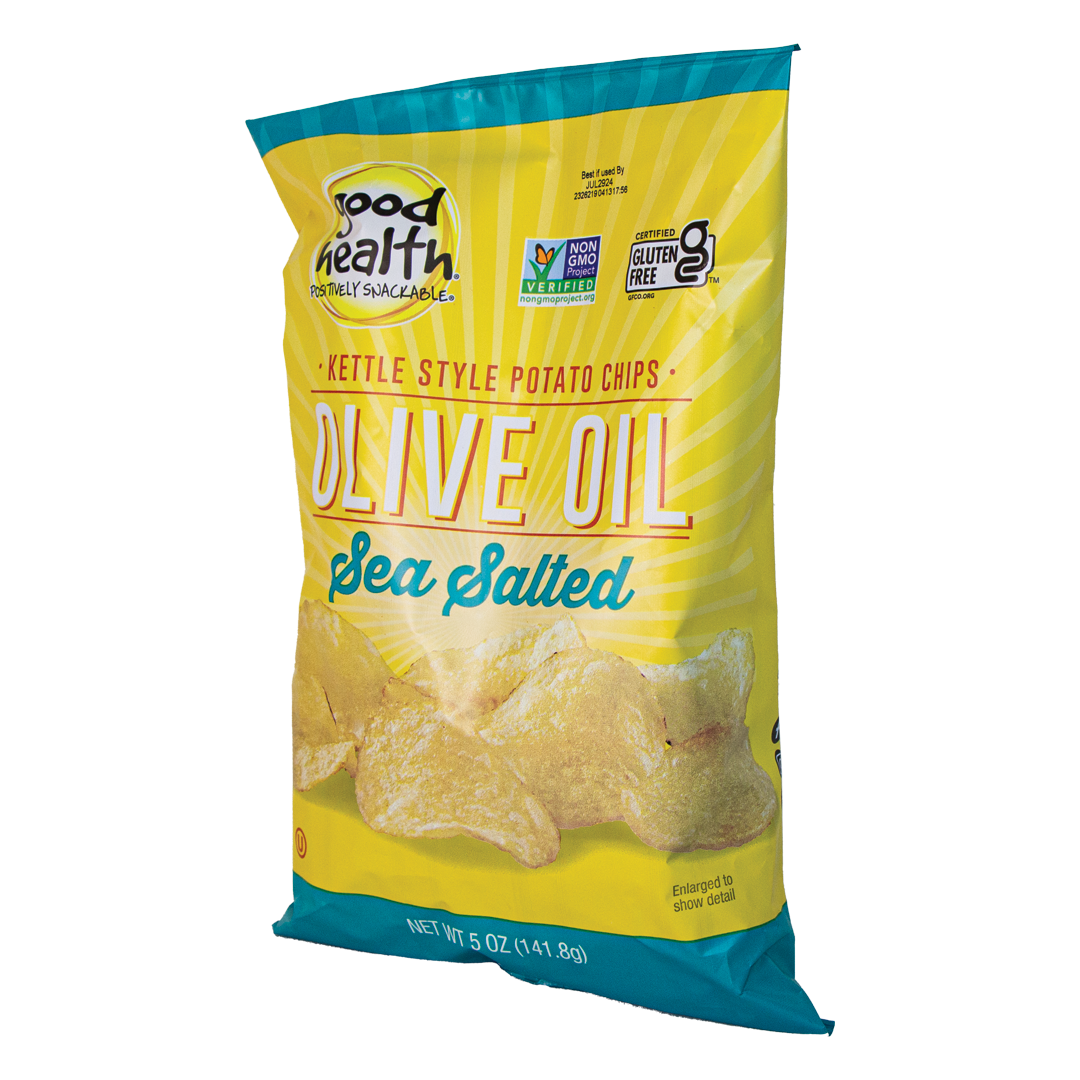 Good Health - Kettle Cooked Potato Chips - Sea Salt and Olive Oil
