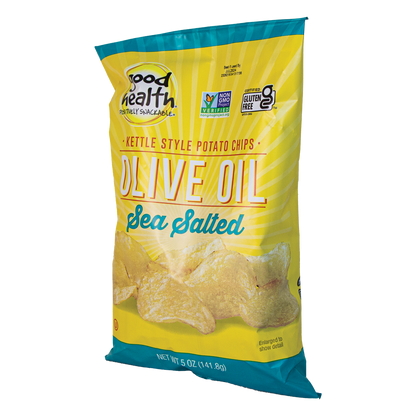 Good Health - Kettle Cooked Potato Chips - Sea Salt and Olive Oil