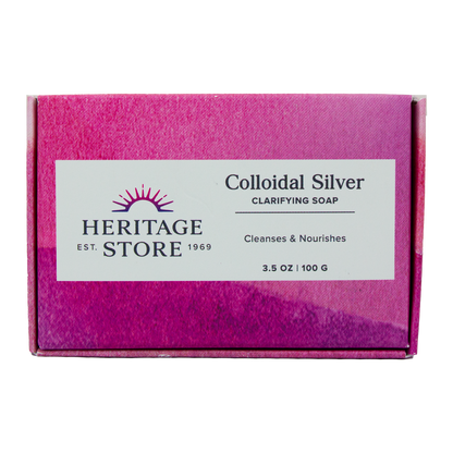Heritage Store - Colloidal Silver Clarifying Soap