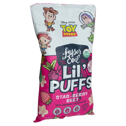 Lesser Evil - Lil' Puffs Strawberry Beet