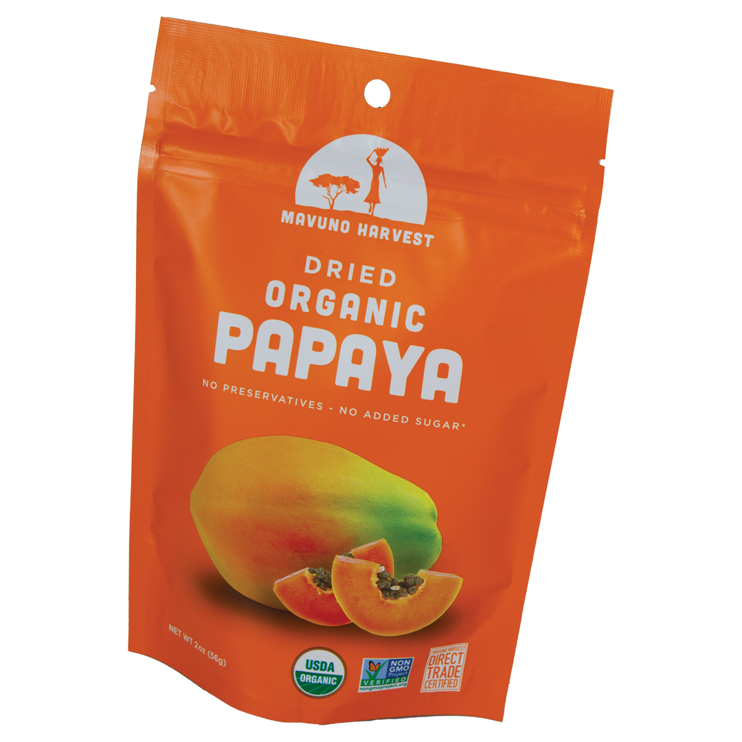 Mavuno Harvest - Dried Organic Papaya
