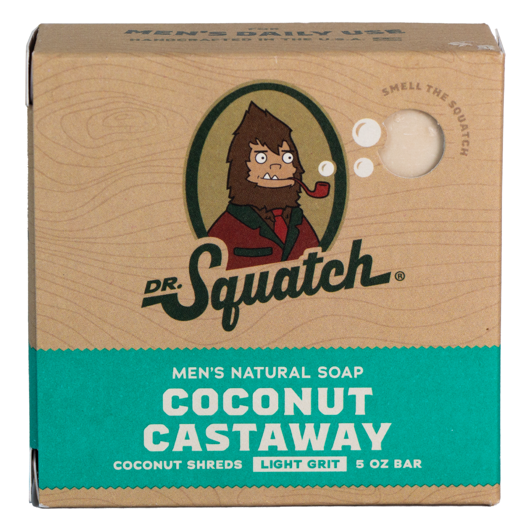 Dr. Squatch - Men's Natural Soap- Coconut Castaway