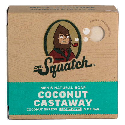 Dr. Squatch - Men's Natural Soap- Coconut Castaway