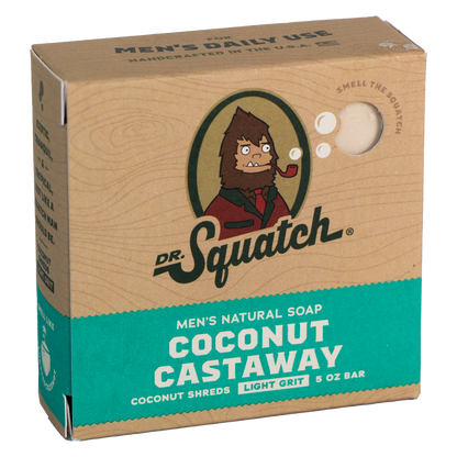 Dr. Squatch - Men's Natural Soap- Coconut Castaway