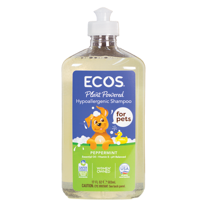 Ecos - Shampu Hipoalergenico para Mascotas con - Menta