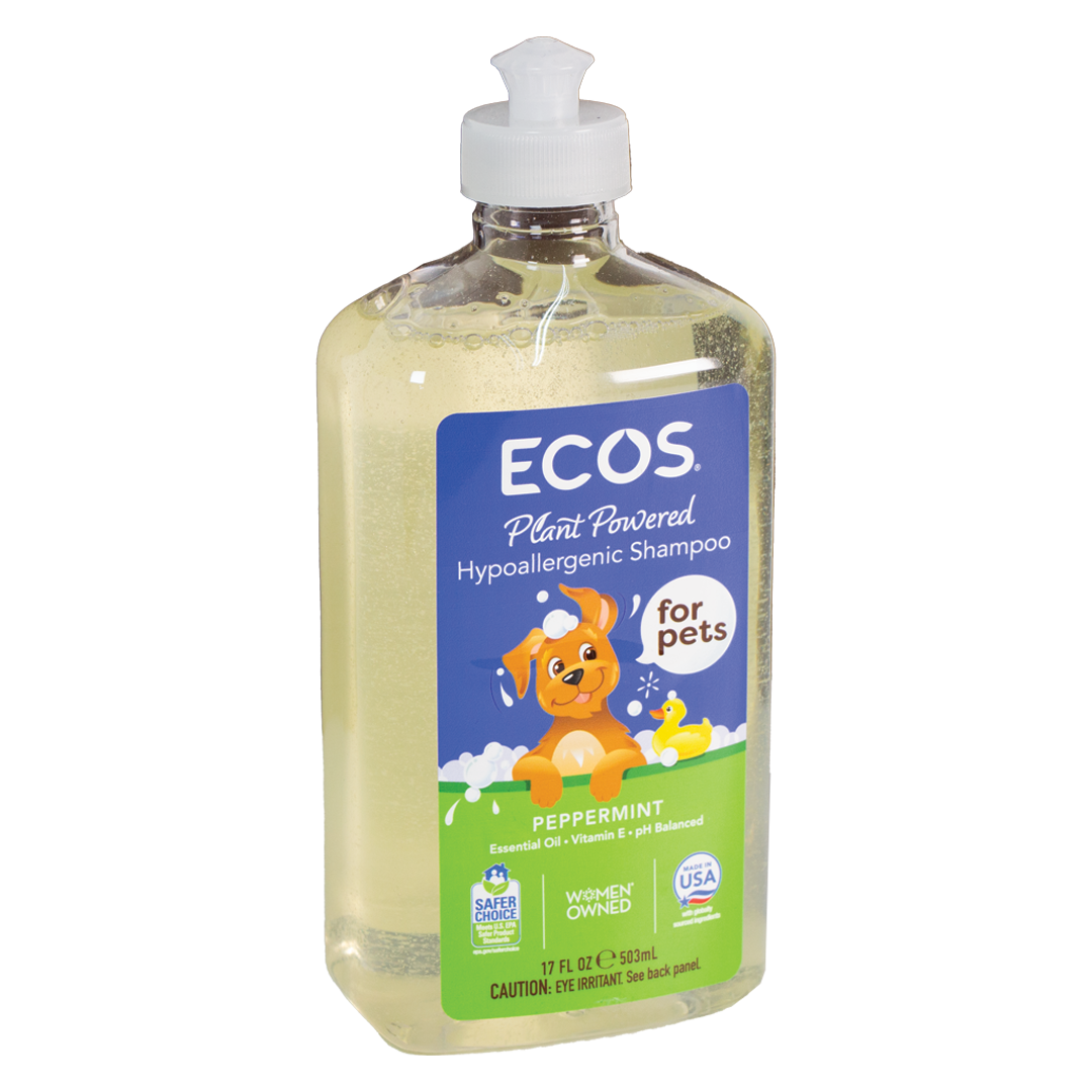 Ecos - Shampu Hipoalergenico para Mascotas con - Menta