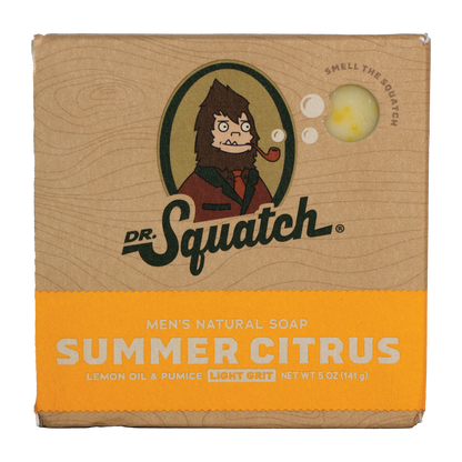 Dr. Squatch - Men's Bar Soap Summer Citrus