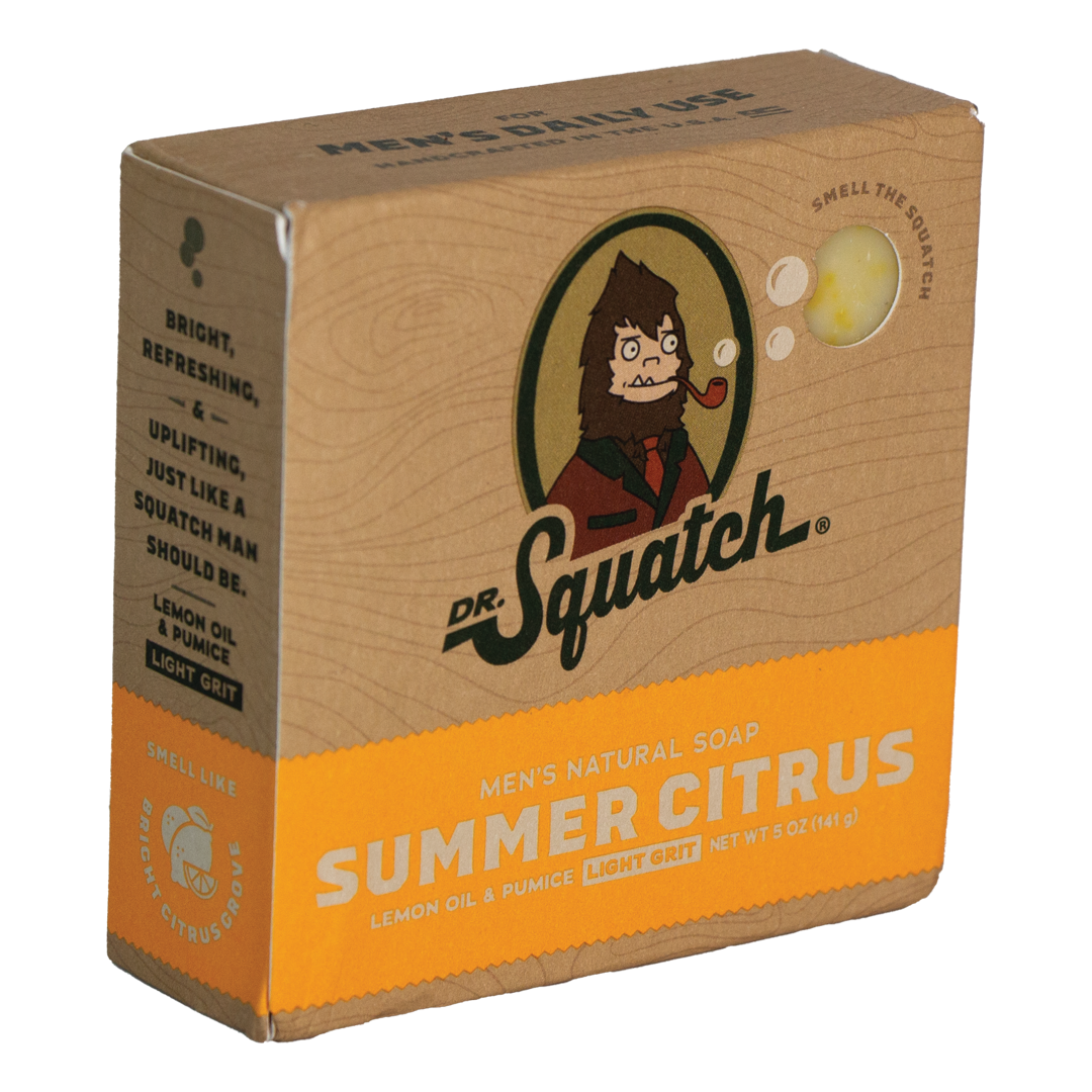 Dr. Squatch - Men's Bar Soap Summer Citrus