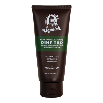 Dr. Squatch - Men's Natural Face Wash Pine Tar