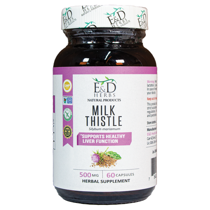 E&D - Milk Thistle 500 mg