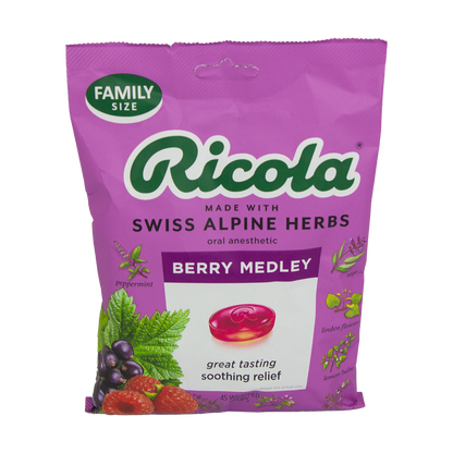 Ricola Oral Anesthetic - Berry Medley