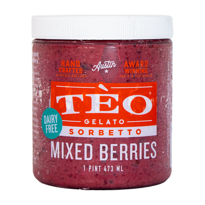 Teo Gelato - Sorbetto Mixed Berries (In Store Pick-Up Only)