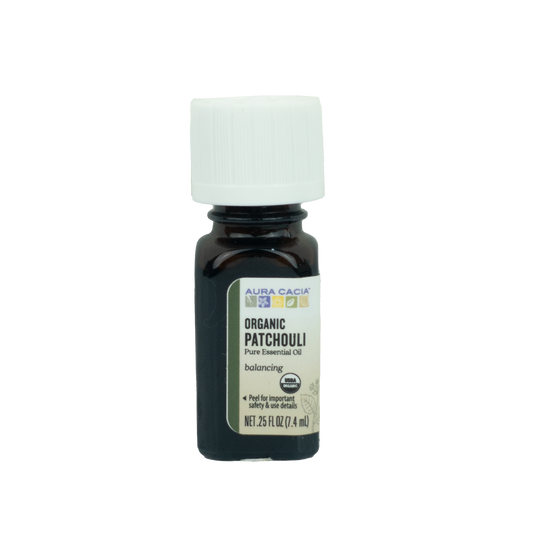 Aura Cacia - Organic Patchouli Essential Oils (0.25 oz)