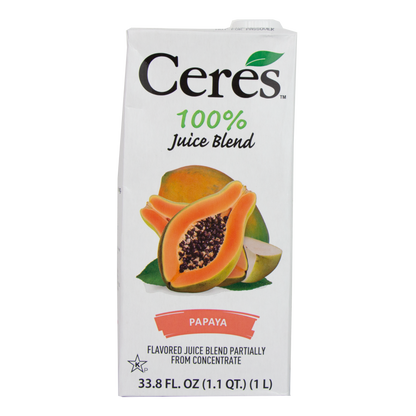 Ceres 100% Juice Blend - Papaya