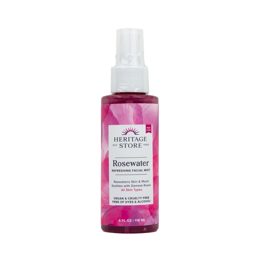 Heritage Store - Rosewater with Atomizer (4 oz)