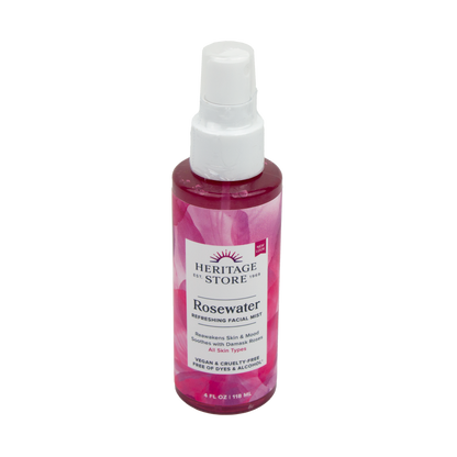 Heritage Store - Rosewater with Atomizer (4 oz)