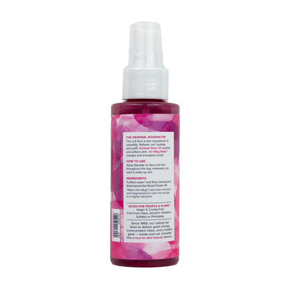 Heritage Store - Rosewater with Atomizer (4 oz)