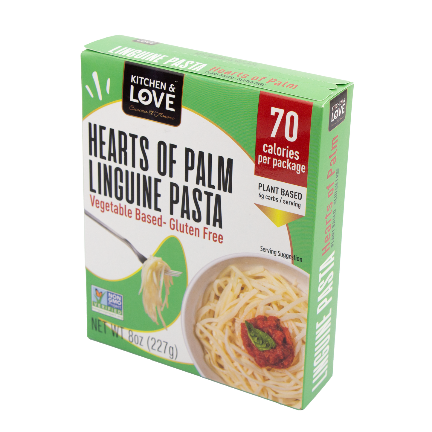 Kitchen & Love - Hearts of Palm Linguine Pasta