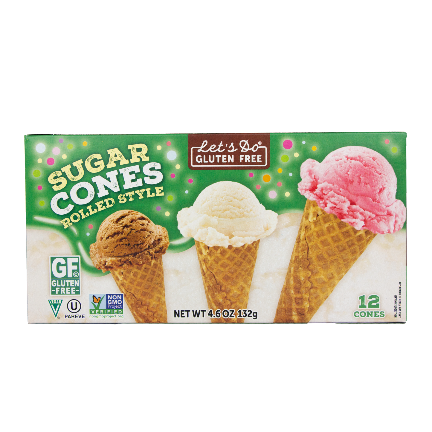 Let's Do Gluten Free Sugar Cones Rolled Style