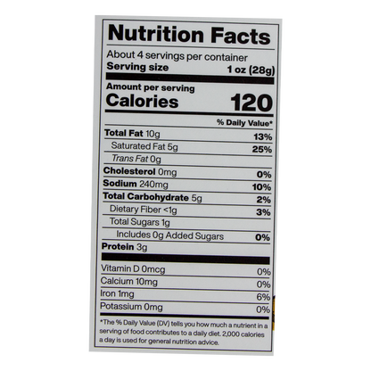 Nuts For Cheese - Black Garlic Cheese (In Store Pick-Up Only)