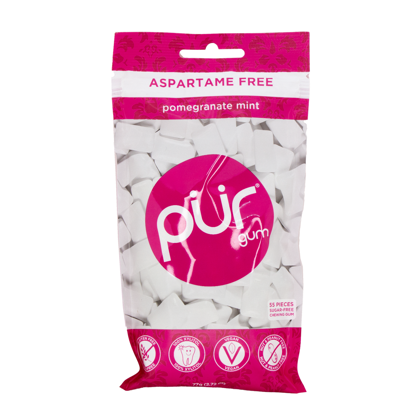 PUR - Pomegranate Mint 55 Piece Gum