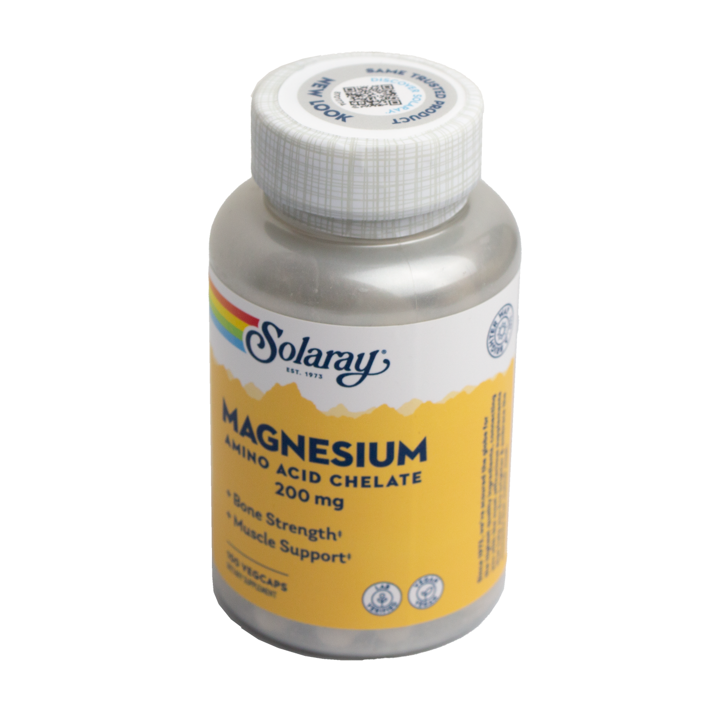 Solaray - Magnesium (Amino Acid Chelate) 200 MG