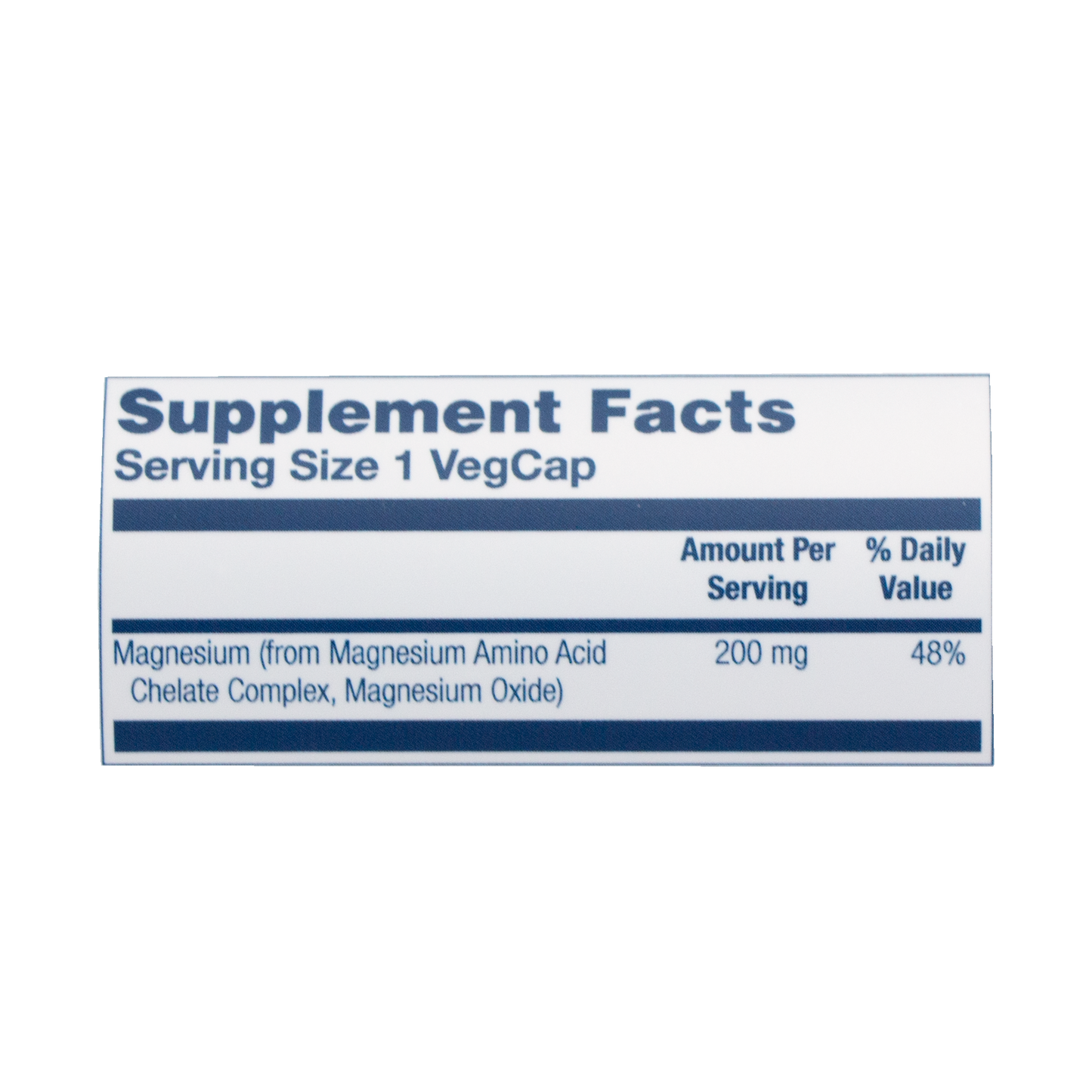 Solaray - Magnesium (Amino Acid Chelate) 200 MG