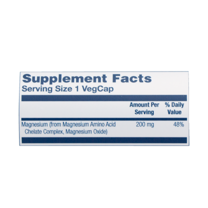 Solaray - Magnesium (Amino Acid Chelate) 200 MG