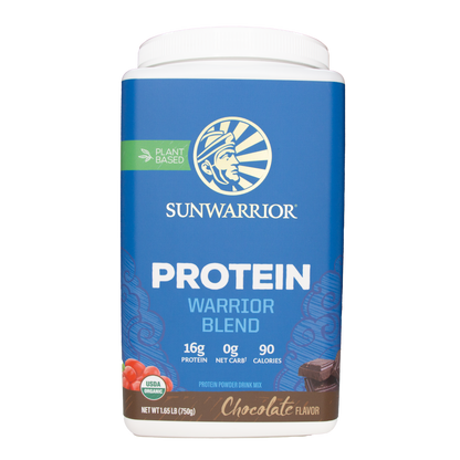 Sunwarrior Protein - Warrior Blend Chocolate (1.65 LB)