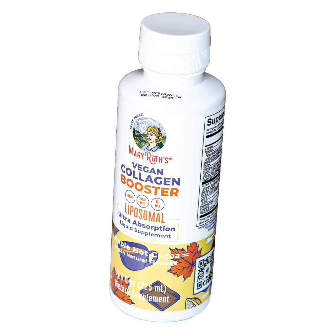 Mary Ruth's - Vegan Collagen Booster Liposomal - Maple Hot Cocoa